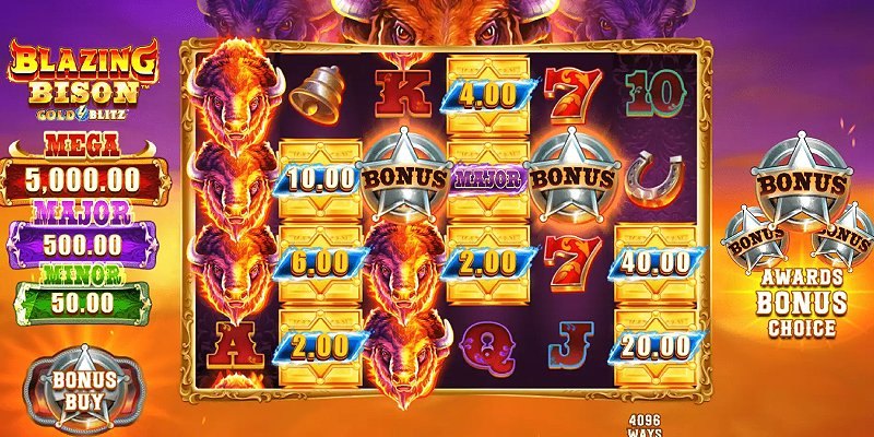 Blazing Bison Gold Blitz slot
