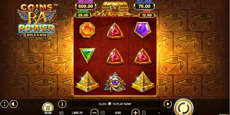 Coins of Ra Power slot