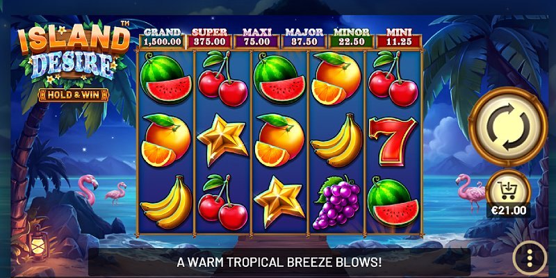 Island Desire: Hold and Win slot